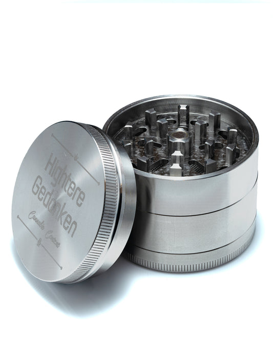 Edelstahl Grinder - 4-teilig - Ø54mm