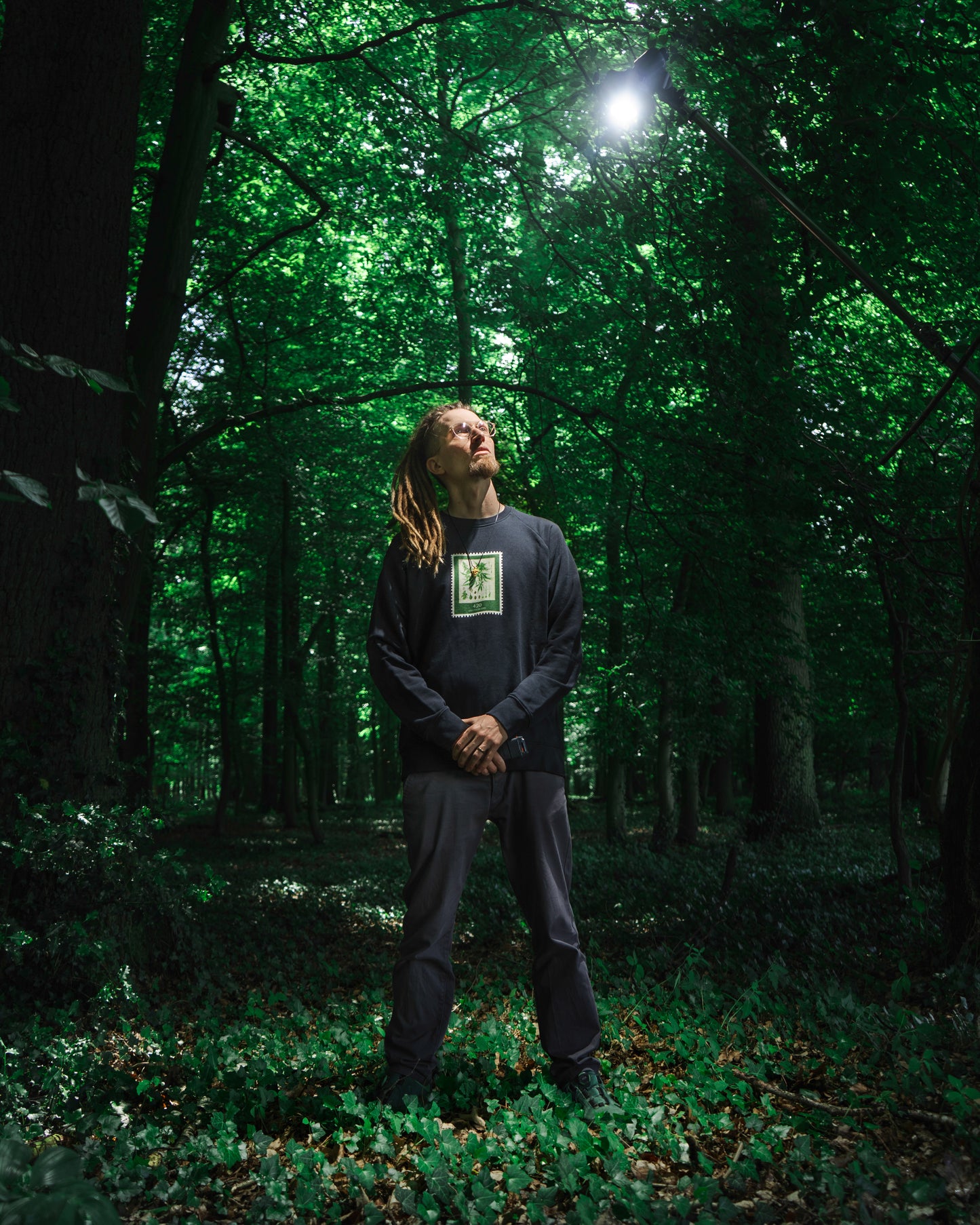 Hemp Stamp - Organic Unisex Sweatshirt