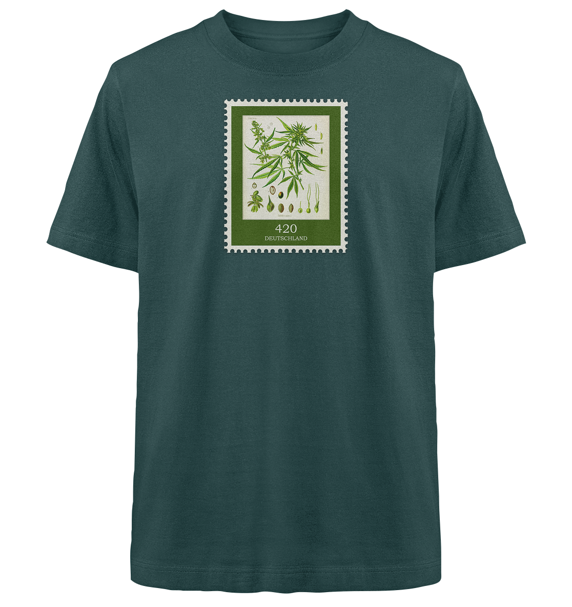 Hemp Stamp - Heavy Oversized Organic Shirt