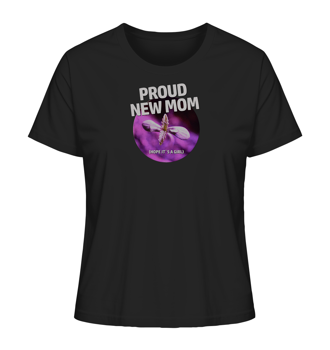 Proud new mom - Ladies Organic Shirt