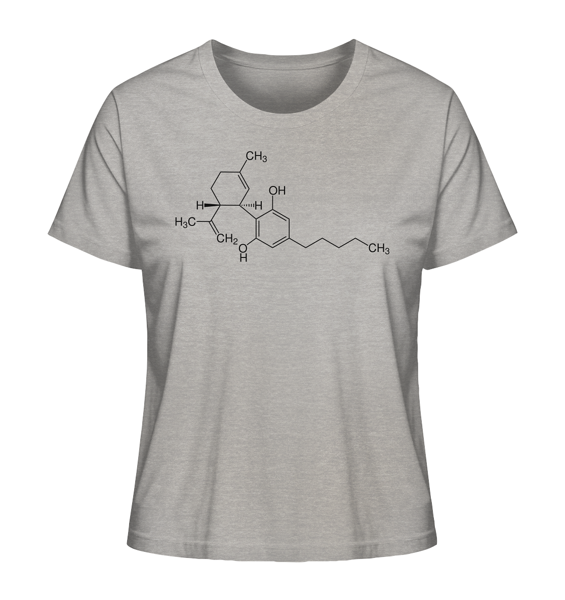 Molekülgeometrie - Ladies Organic Shirt