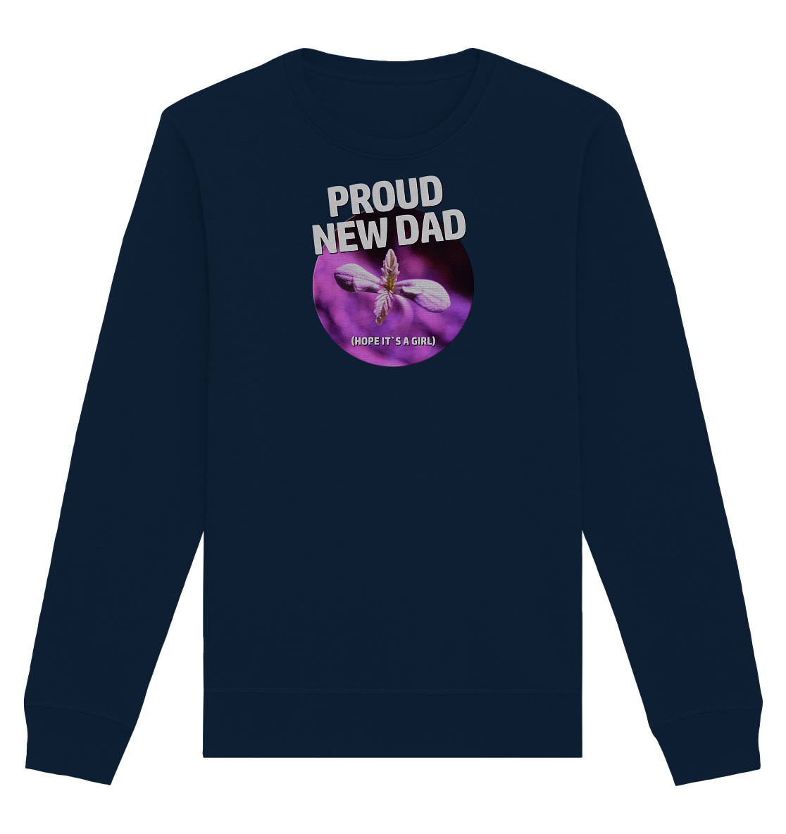 Proud new dad - Organic Unisex Sweatshirt