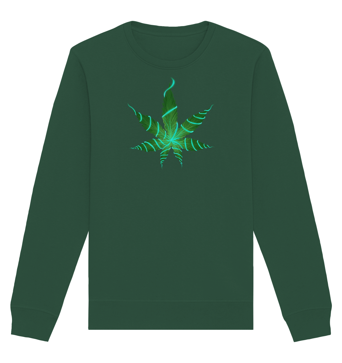 Brokkoliblatt - Organic Unisex Sweatshirt