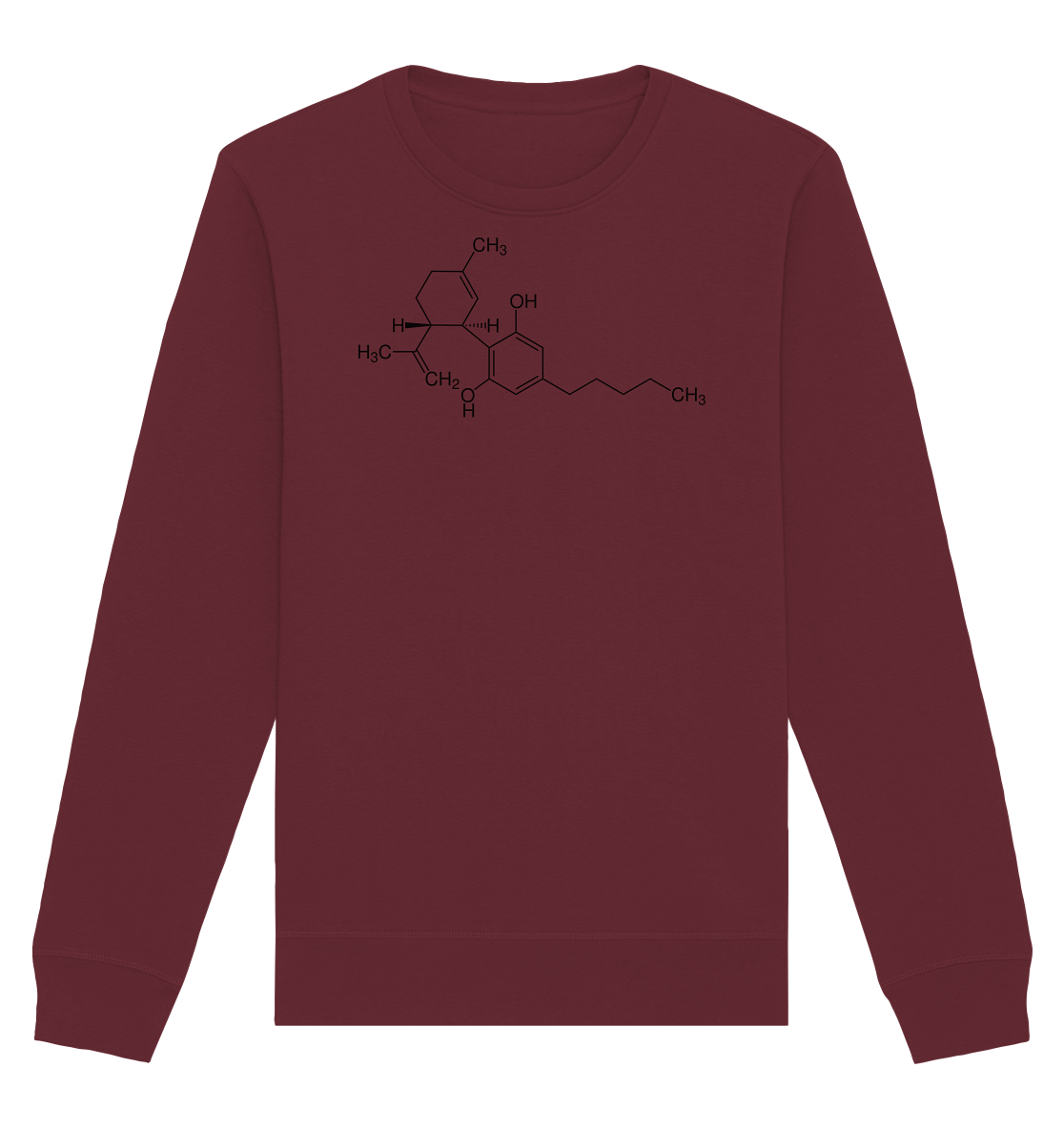 Molekülgeometrie - Organic Basic Unisex Sweatshirt