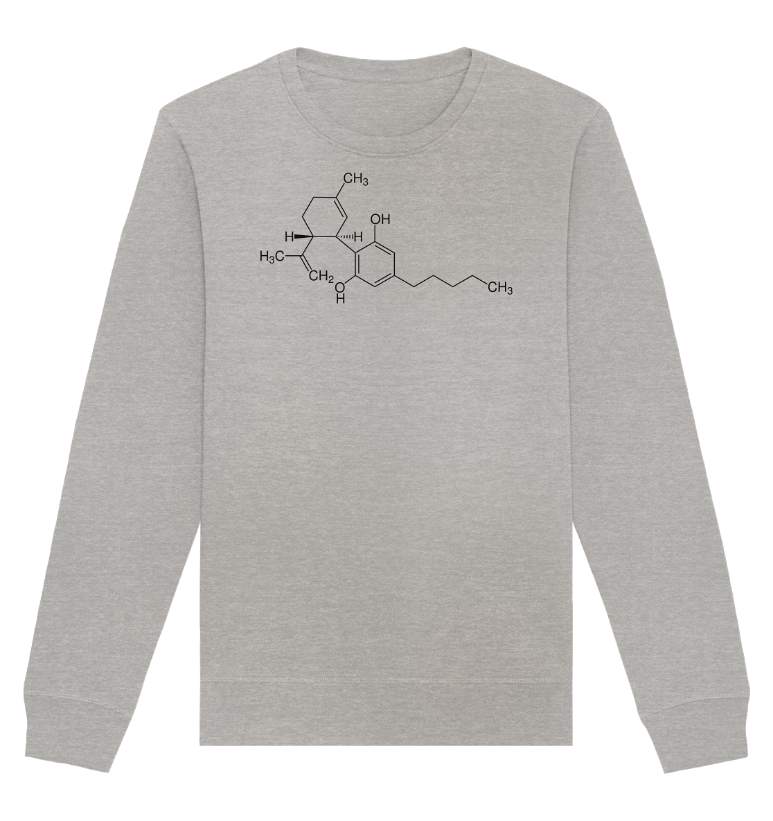 Molekülgeometrie - Organic Basic Unisex Sweatshirt