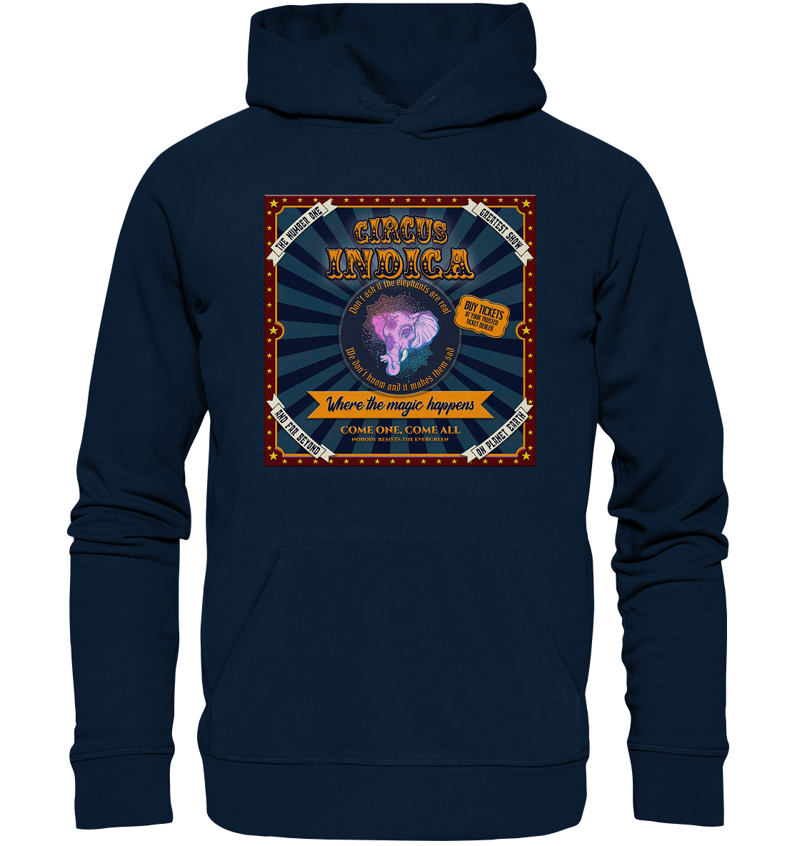 Circus Indica - Organic Hoodie