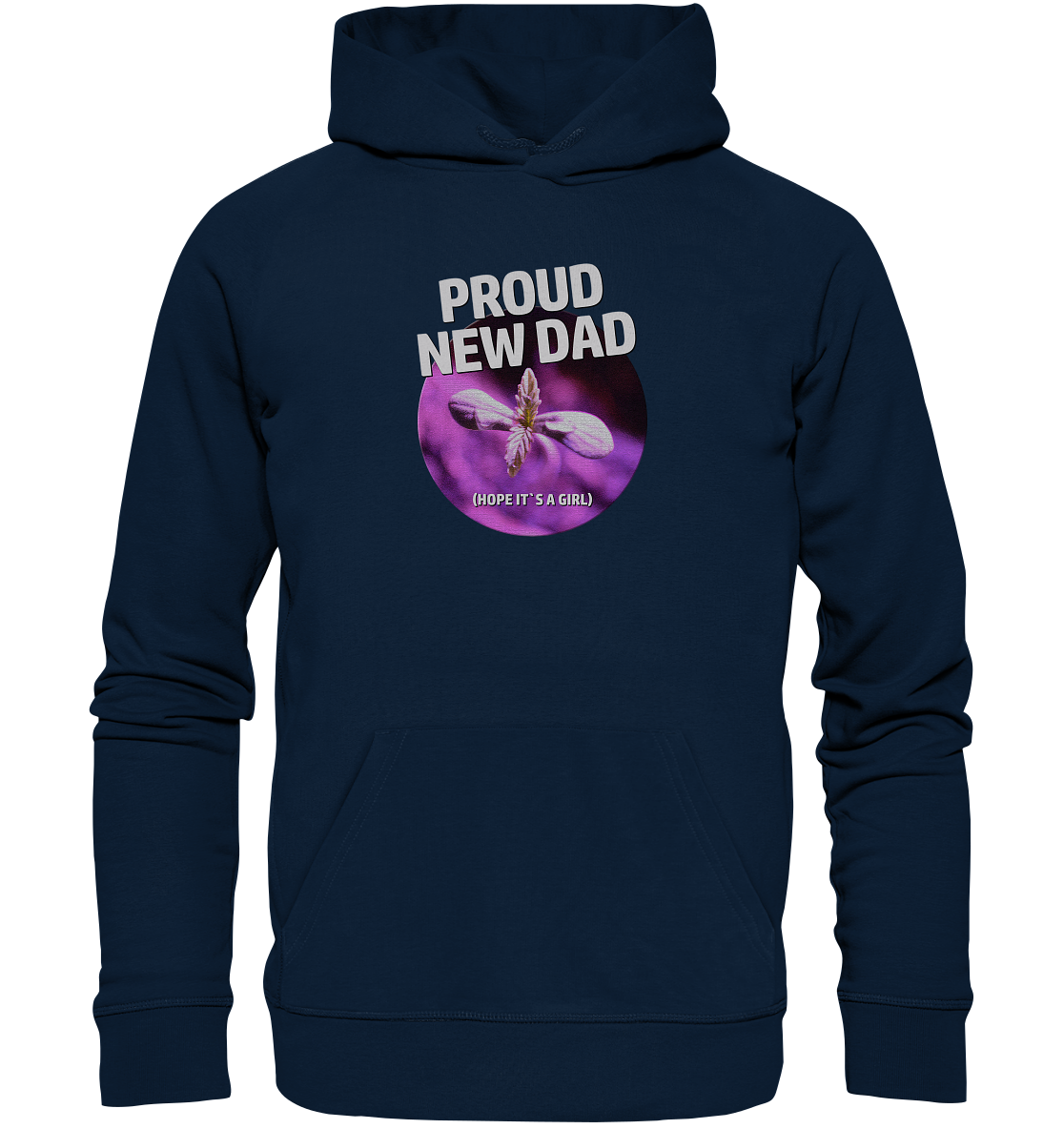 Proud new dad - Organic Hoodie