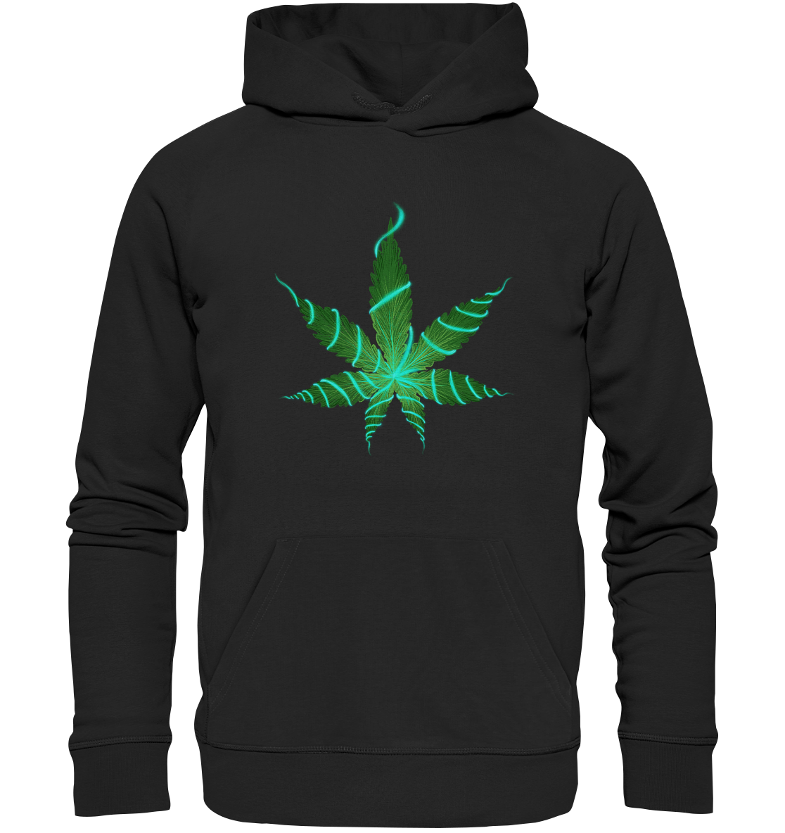 Brokkoliblatt - Organic Hoodie