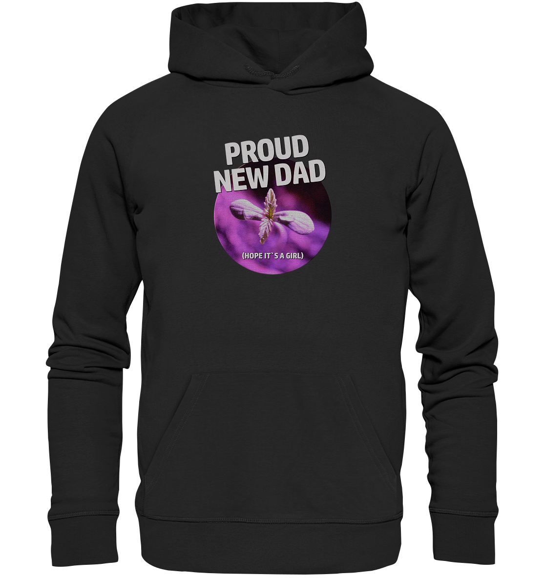 Proud new dad - Organic Hoodie