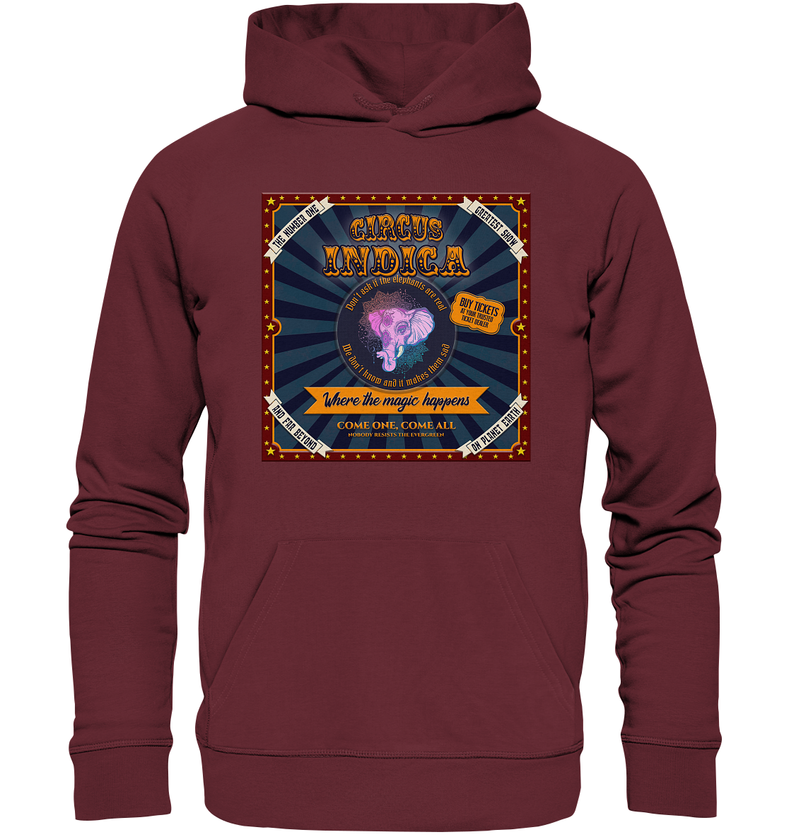 Circus Indica - Organic Hoodie