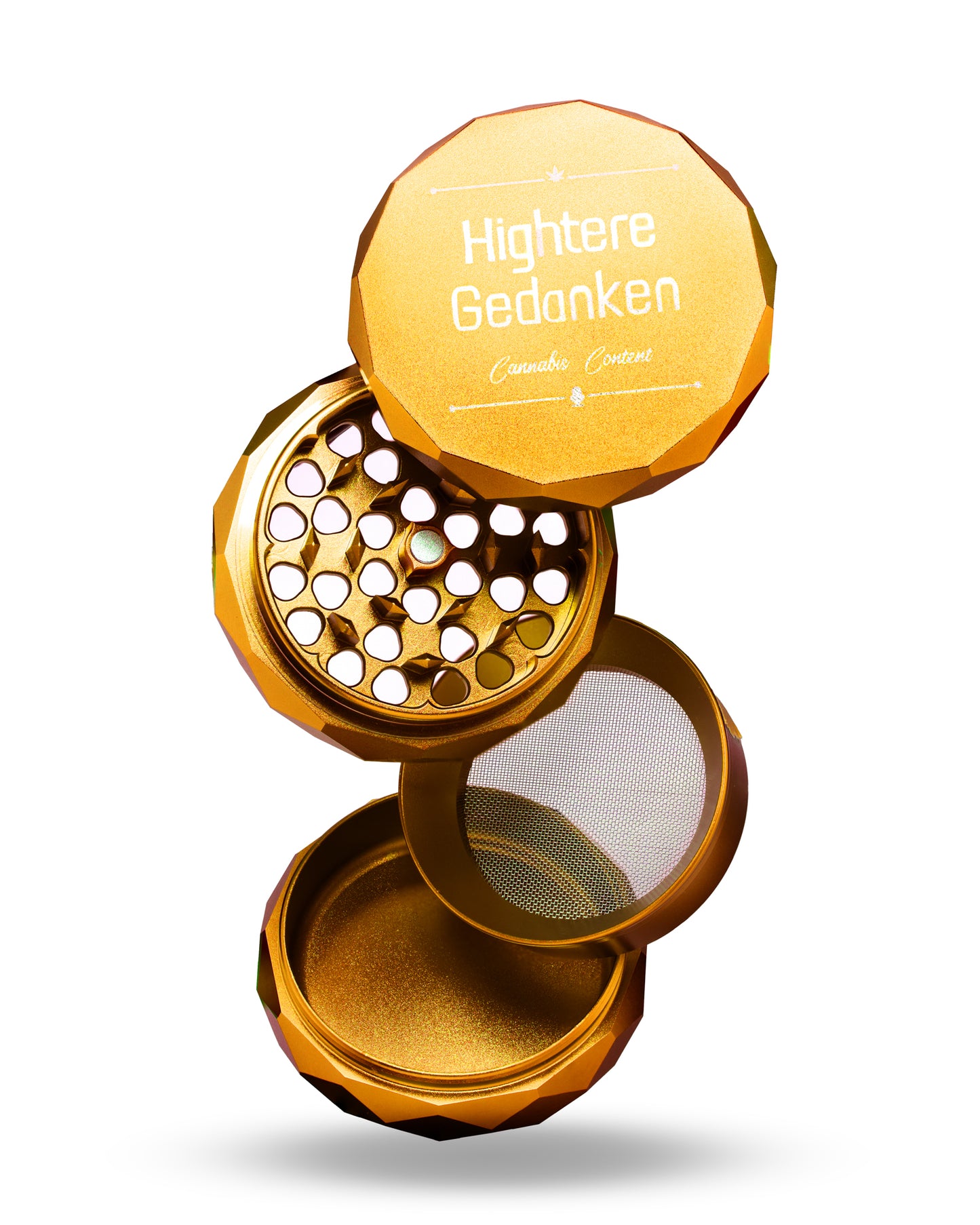 Pyramid Grinder - 4-teilig - Ø63mm