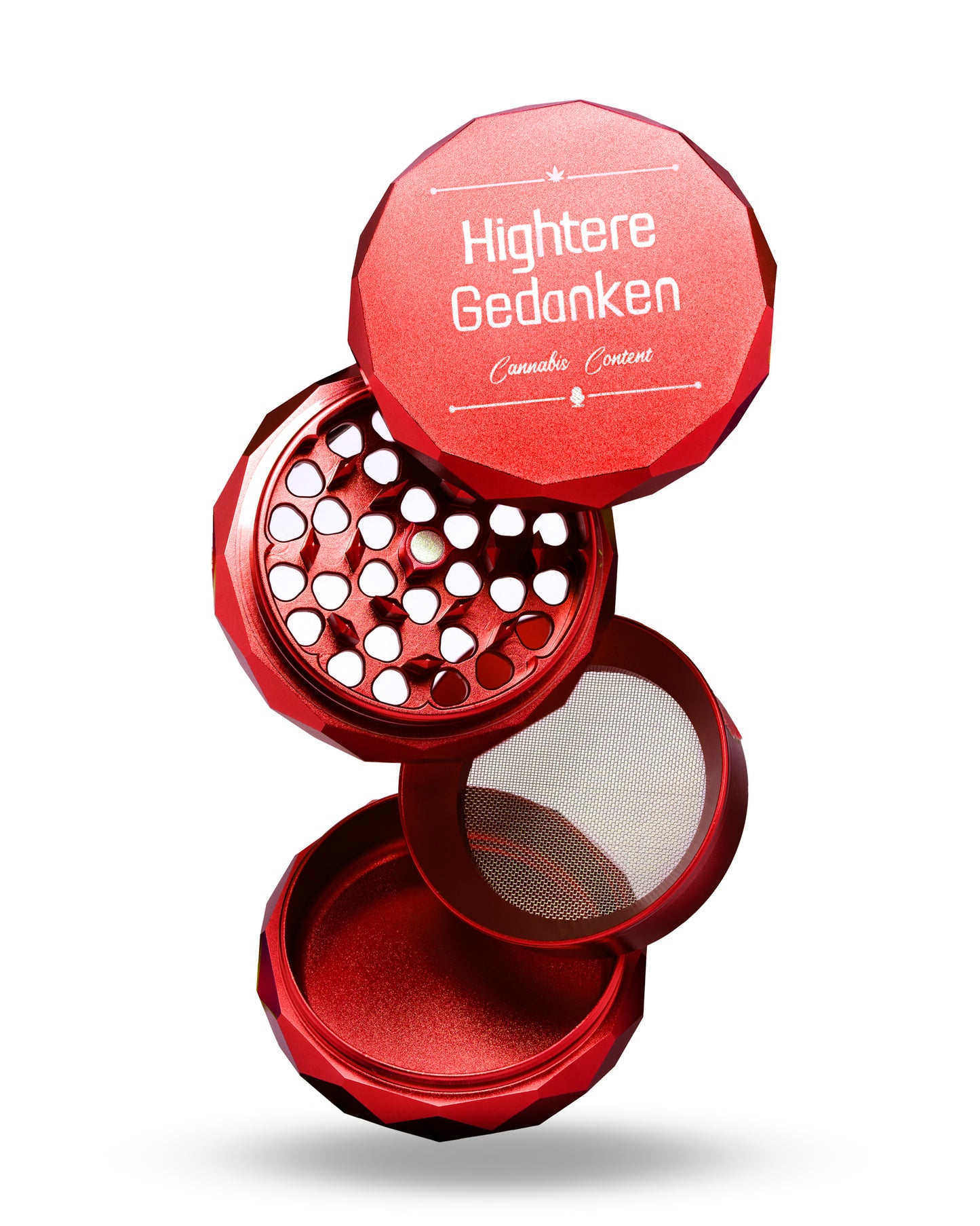 Pyramid Grinder - 4-teilig - Ø63mm