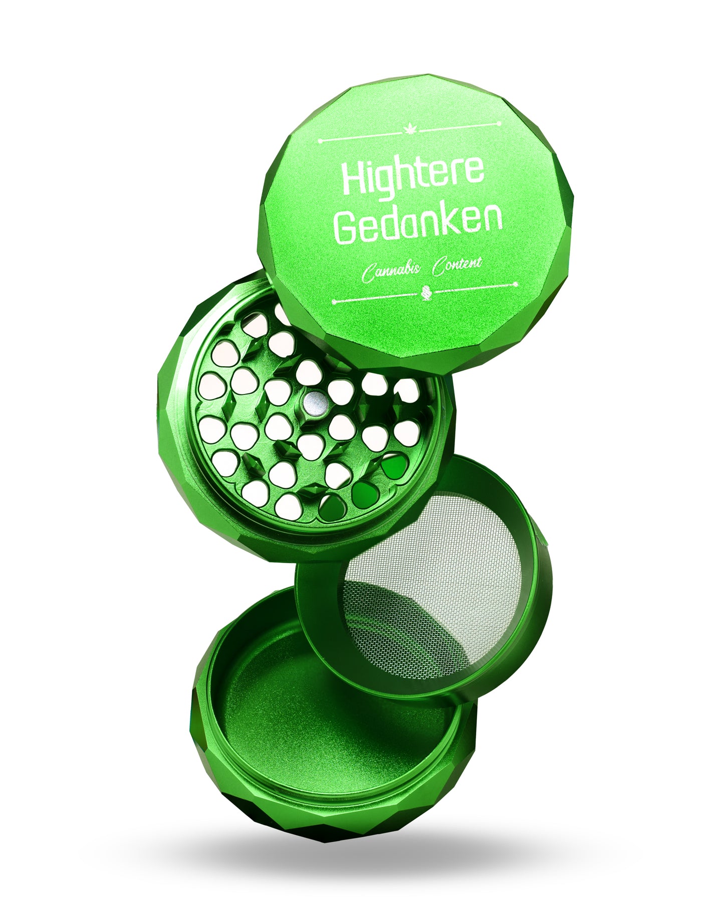 Pyramid Grinder - 4-teilig - Ø63mm