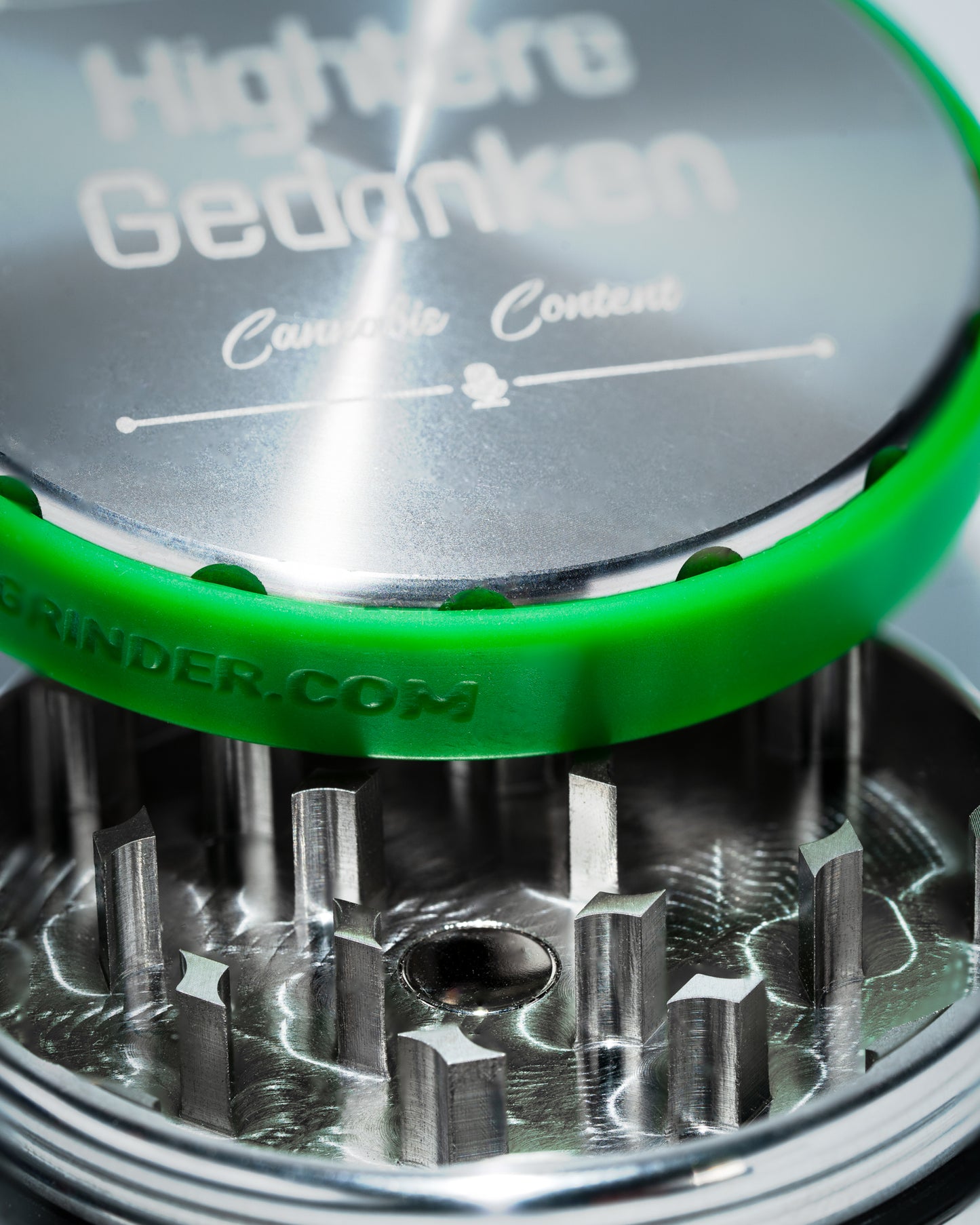 Edelstahl Grinder - 2-teilig - Ø63mm