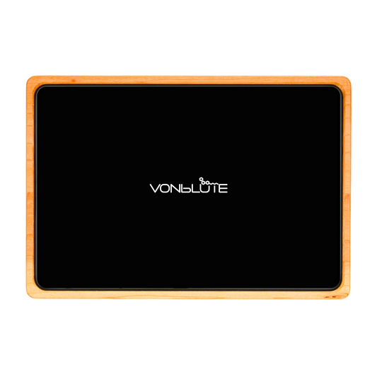 Rolling Tray Float Black by VONbLÜTE®