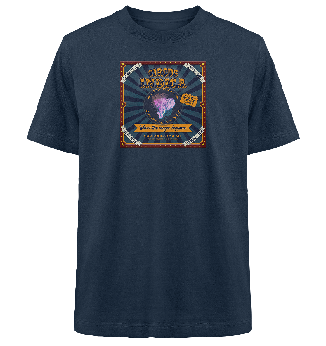Circus Indica - Heavy Oversized Organic Shirt