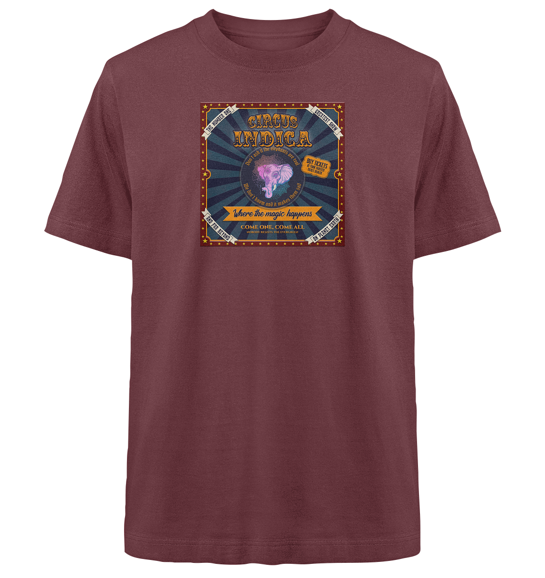 Circus Indica - Heavy Oversized Organic Shirt