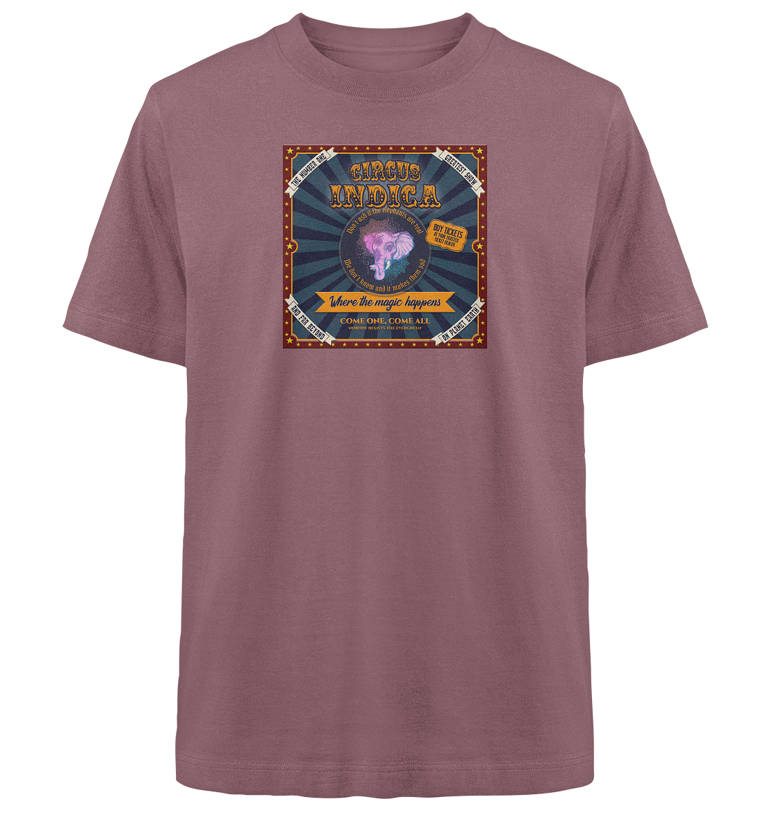Circus Indica - Heavy Oversized Organic Shirt