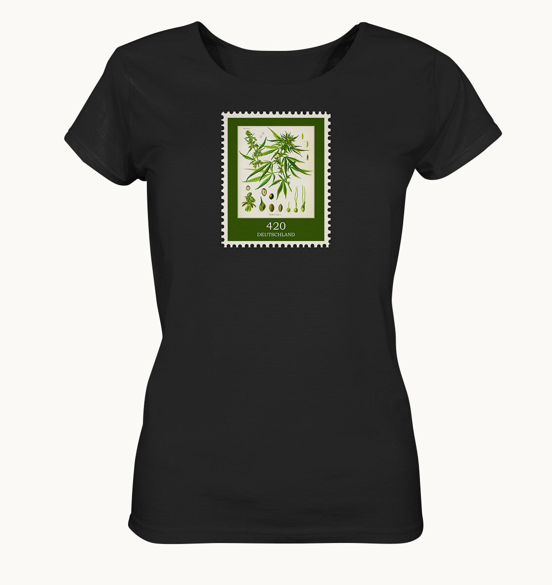Hemp Stamp - Ladies Organic Shirt