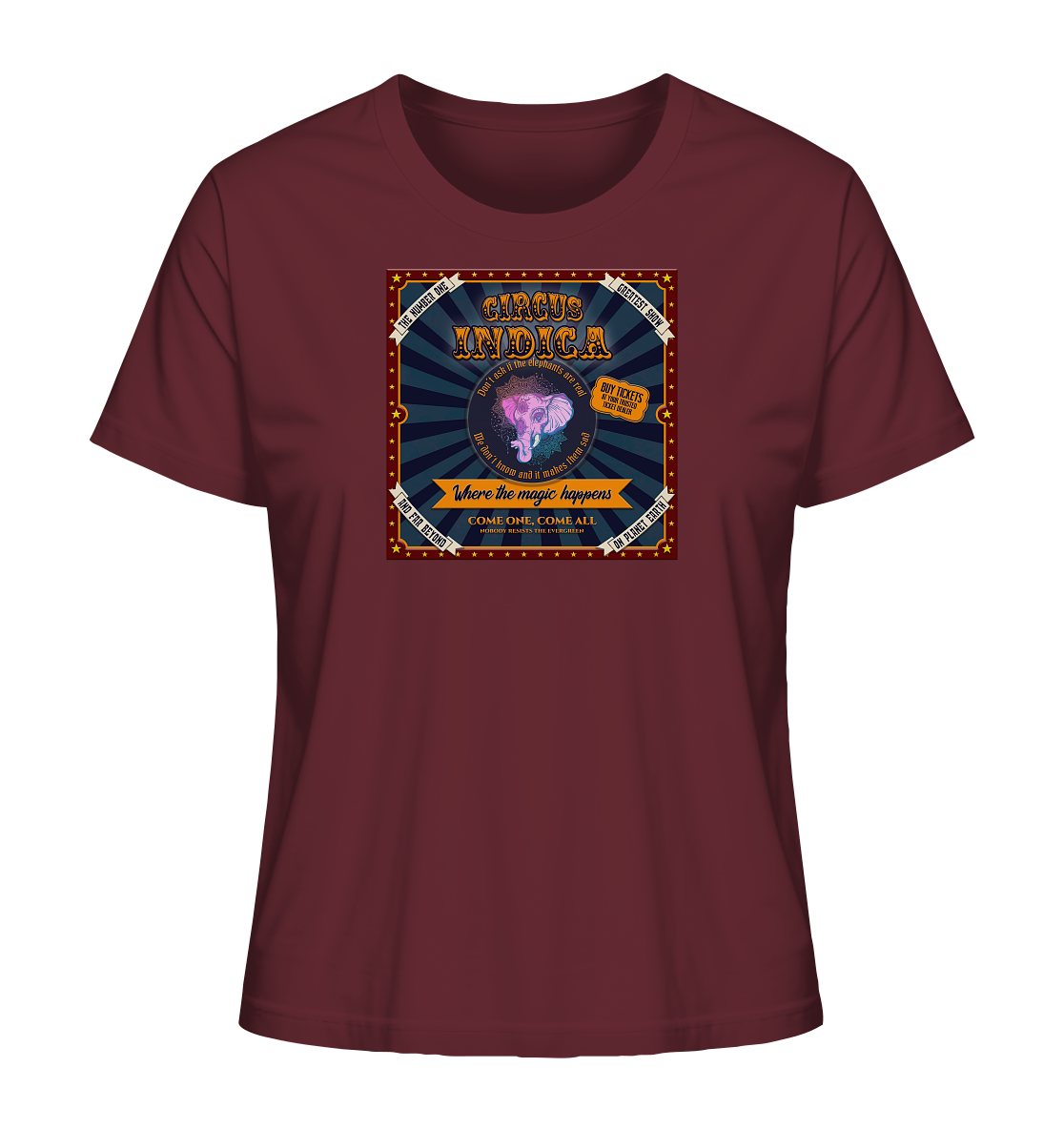 Circus Indica - Ladies Organic Shirt