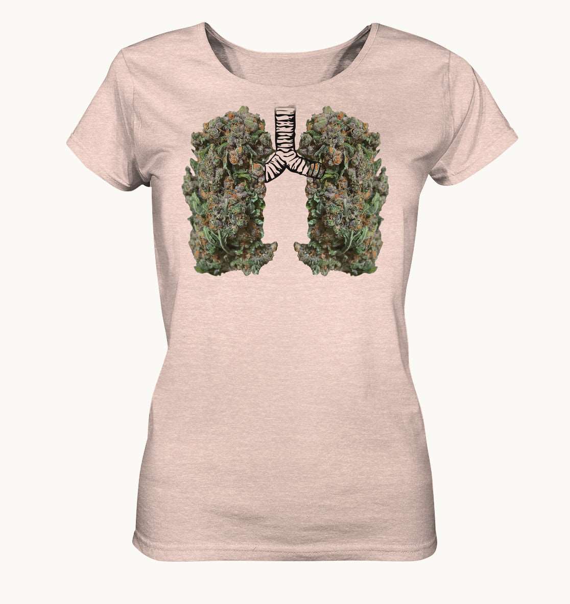 Hanf Lunge - Ladies Organic Shirt (meliert)
