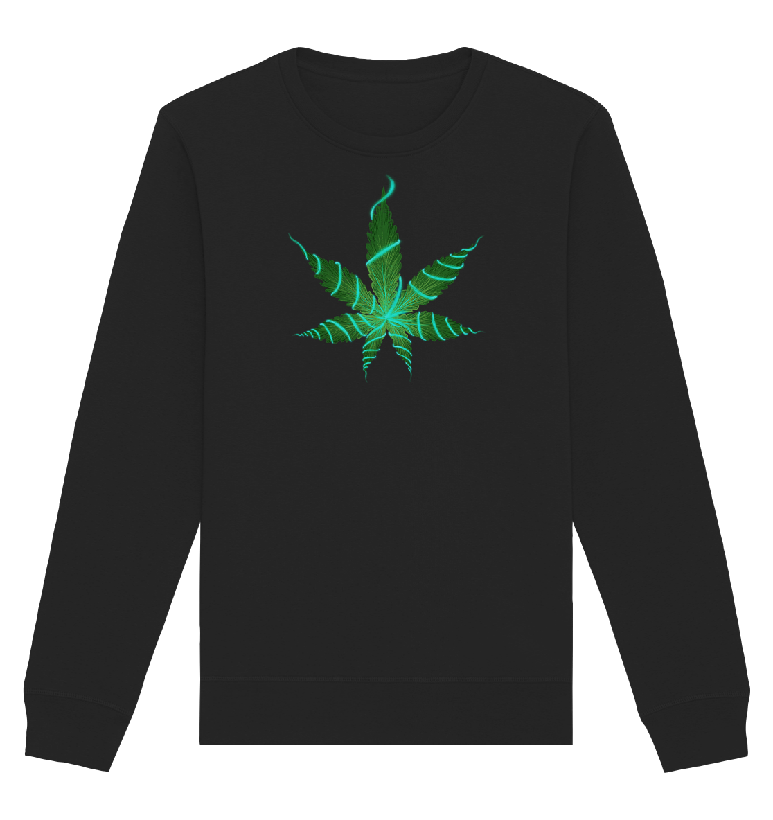 Brokkoliblatt - Organic Unisex Sweatshirt