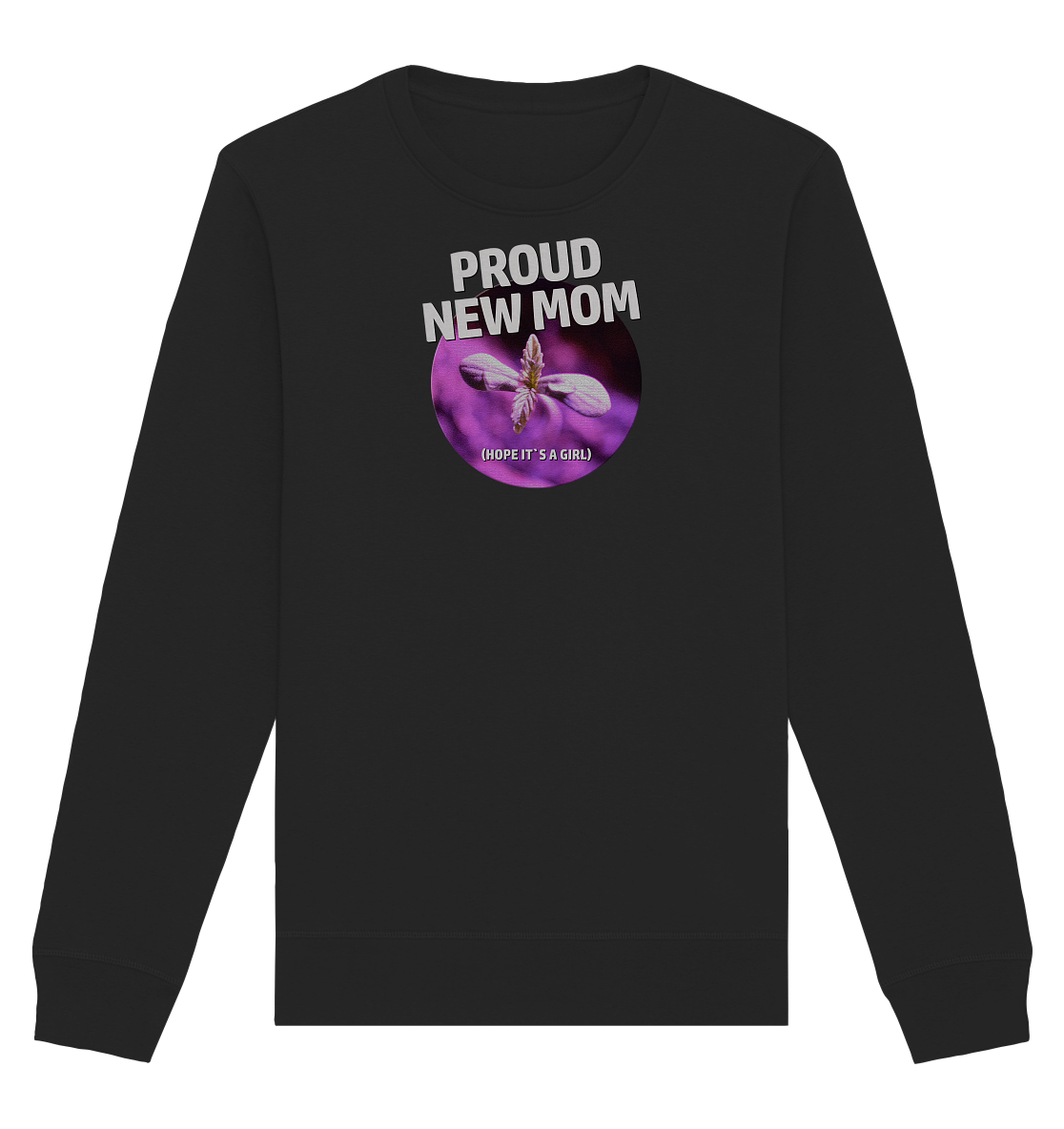 Proud new mom - Organic Unisex Sweatshirt