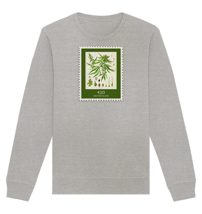 Hemp Stamp - Organic Unisex Sweatshirt