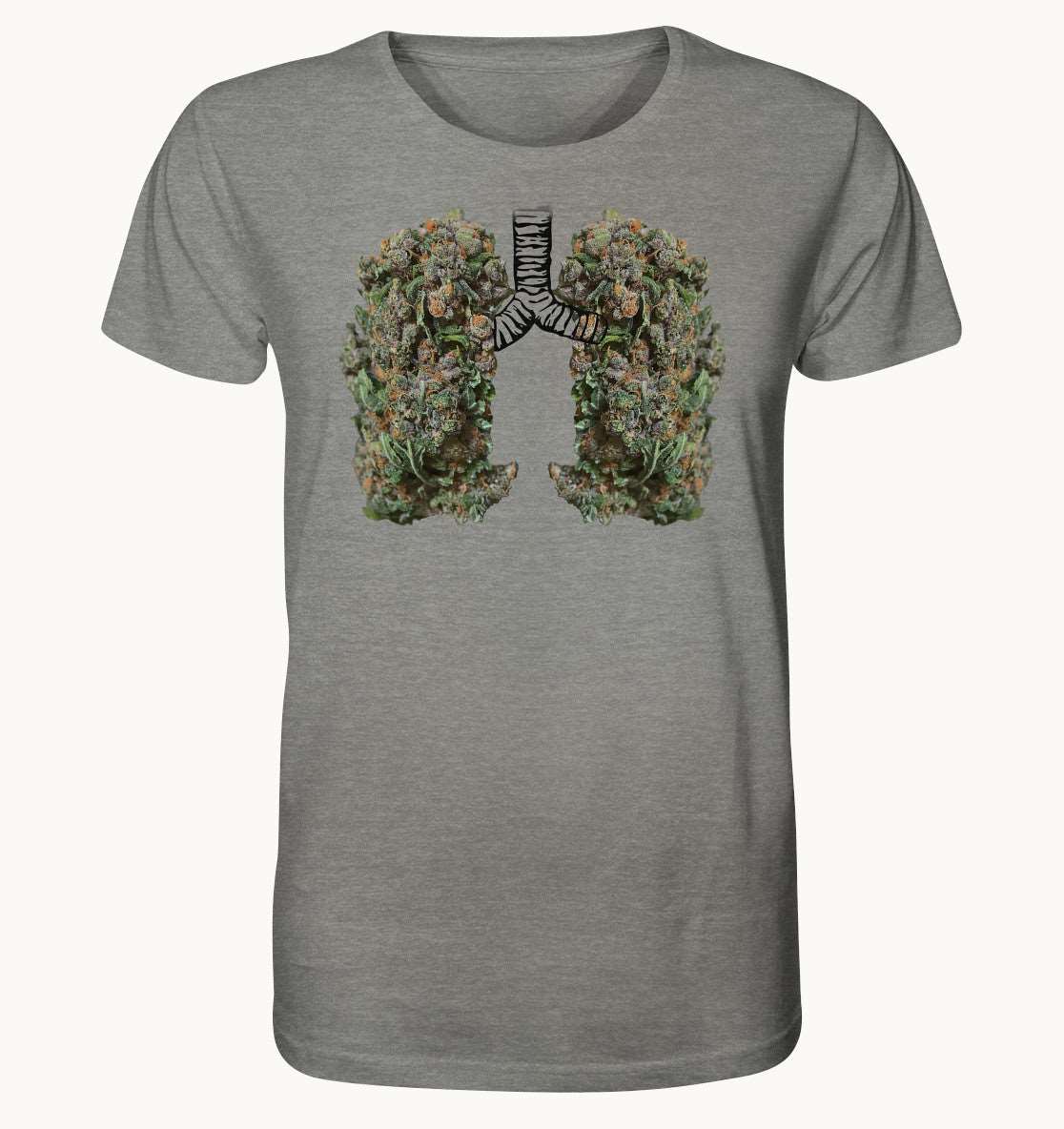 Hanf Lunge - Organic Shirt (meliert)
