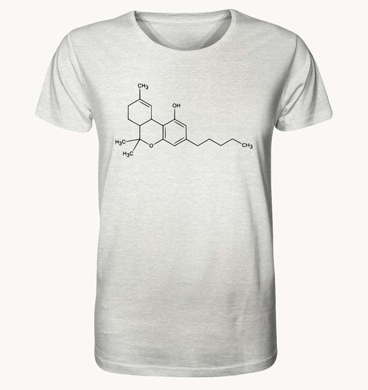 Tetrahydrocannabinol - Organic Shirt (meliert)