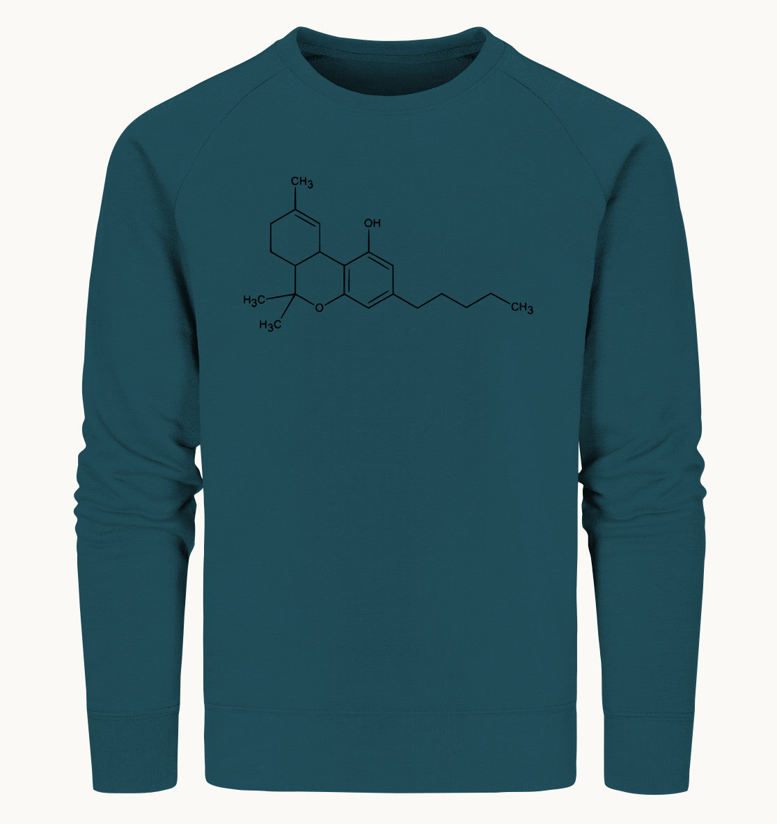 Molekülstruktur - Organic Sweatshirt
