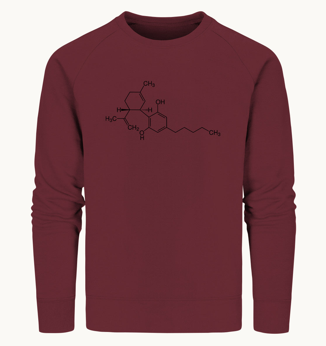 Molekülgeometrie - Organic Sweatshirt