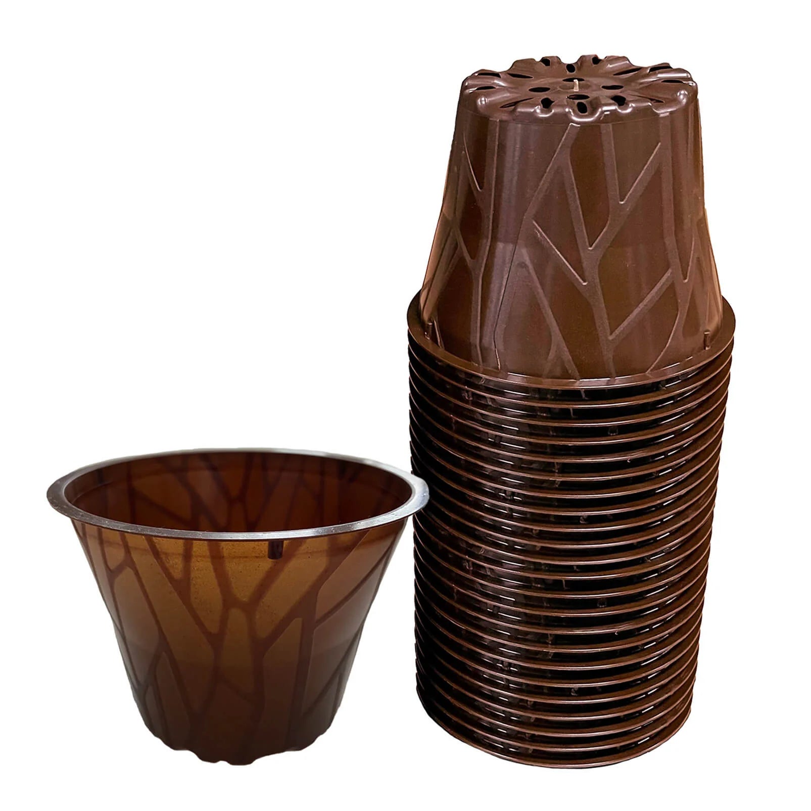 Plastikfreier Pflanztopf Plenta – 12cm – Hightere Gedanken